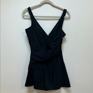 Miraclesuit One Piece Swim Dress Black Slimming‎ Shaping